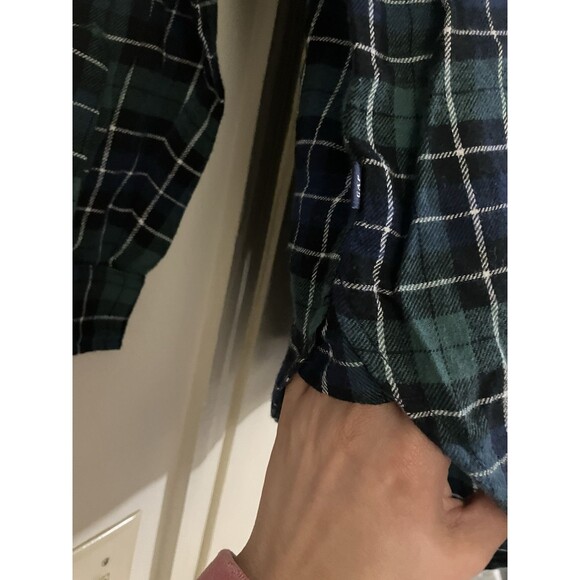NEW Gap Women's Soft Cotton Flannel Shirt Relaxed Fit Button-Up Size M - Picture 10 of 13
